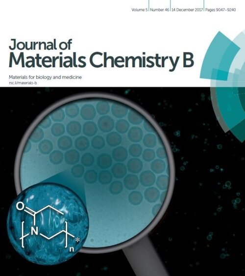 Cover Journal of Materials Chemistry B