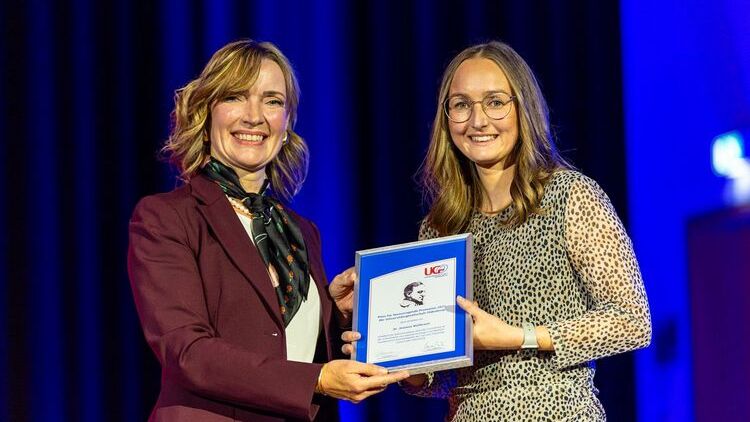 Dr. Antonia Wallbraun erhält UGO-Promotionspreis